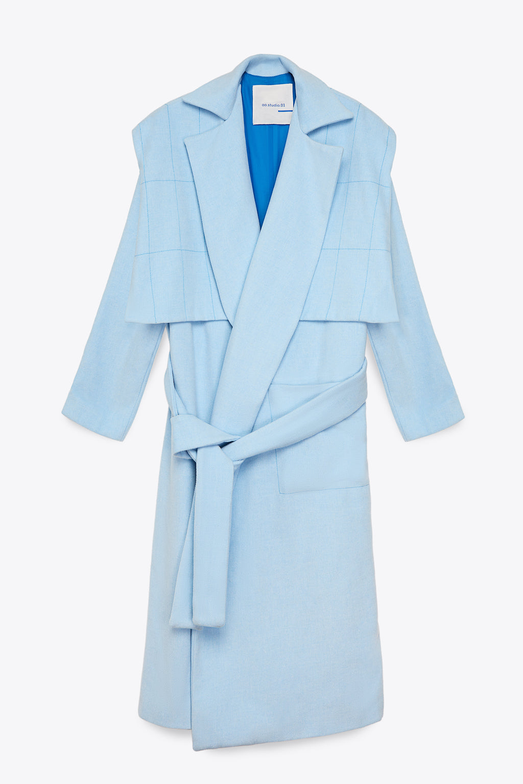 Abrigo Blueblue lana reciclada