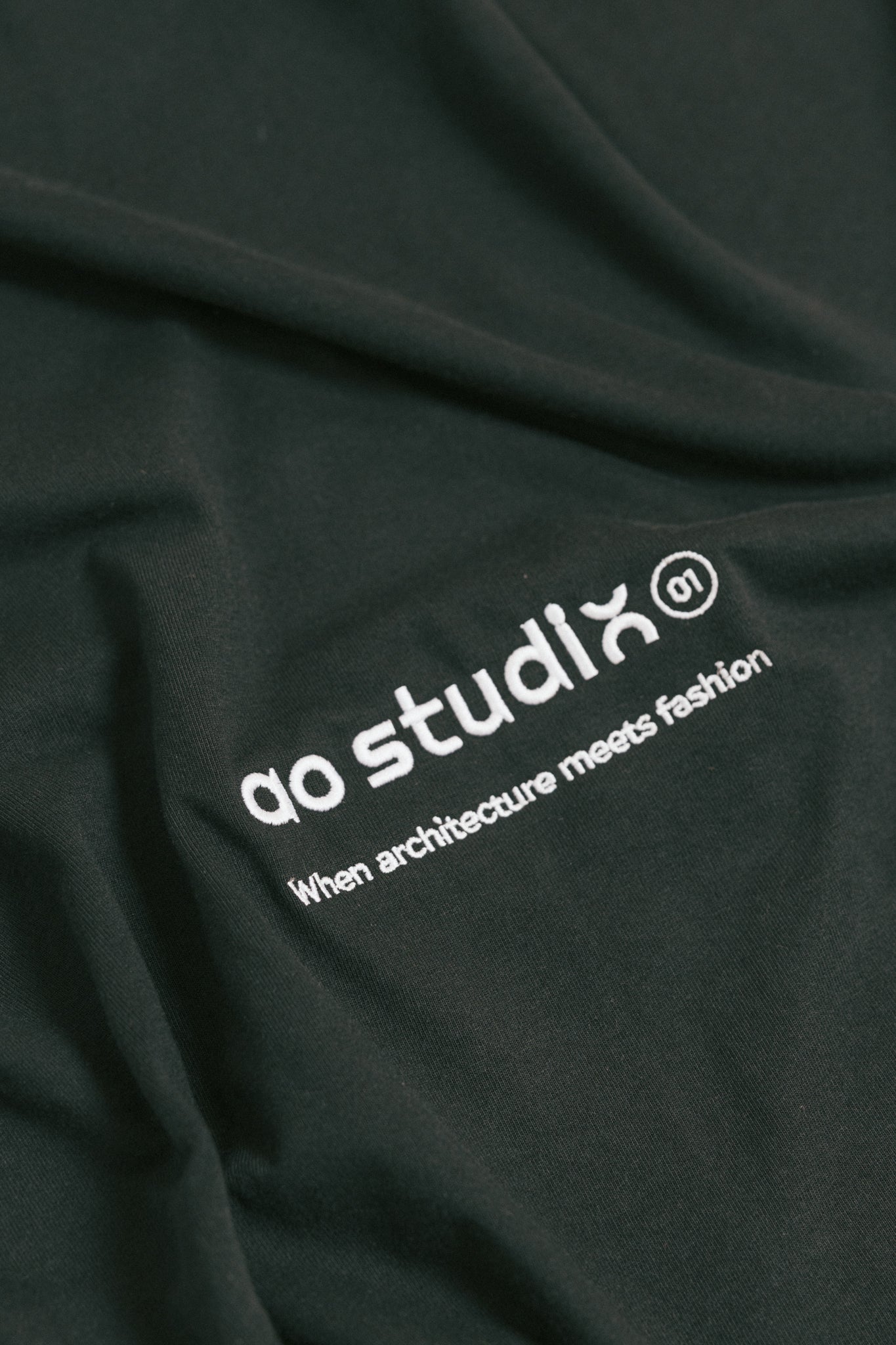 Camiseta AO cotton logo negro