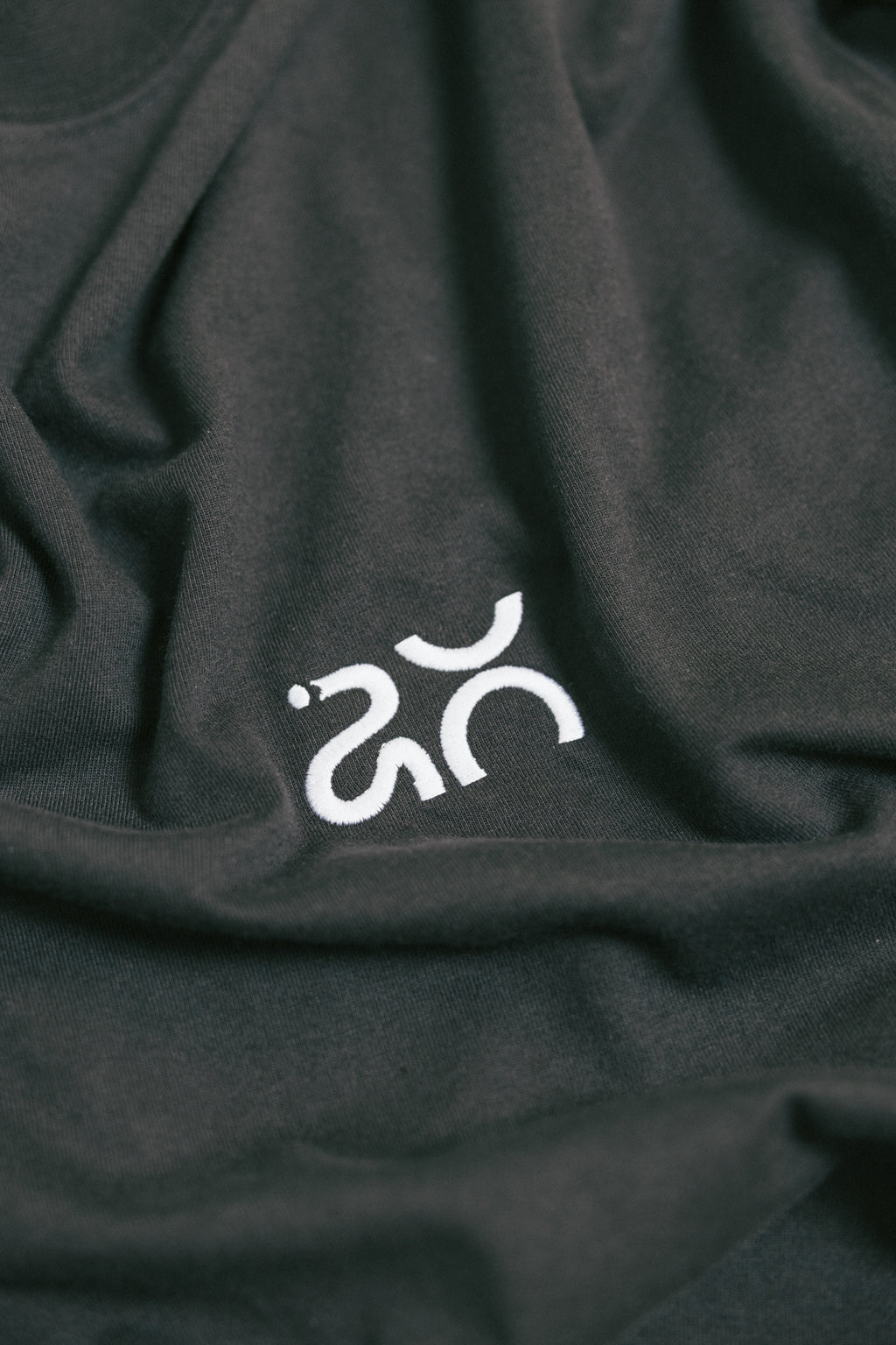 Camiseta AO cotton logo negro