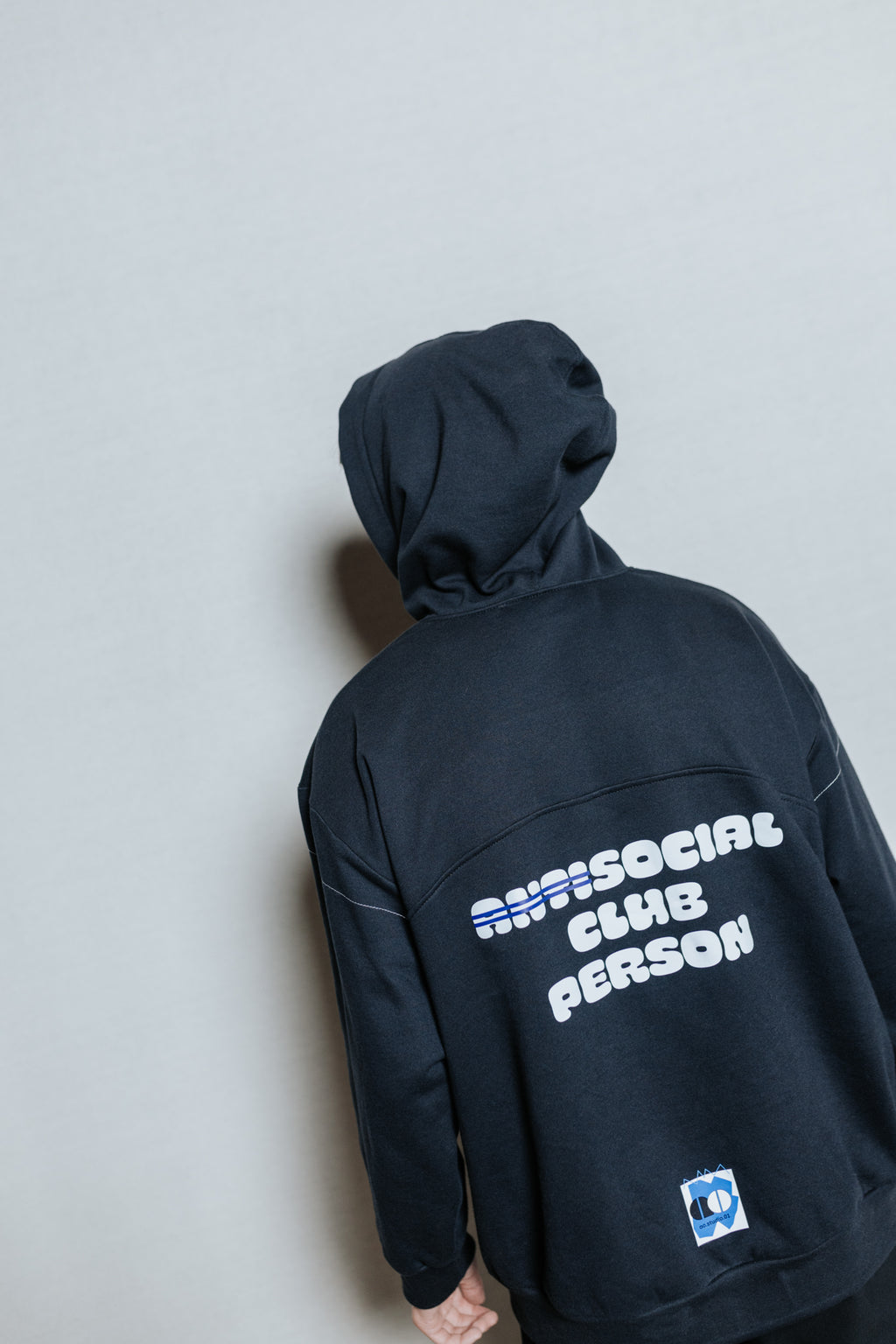 Anti-social sudadera capucha