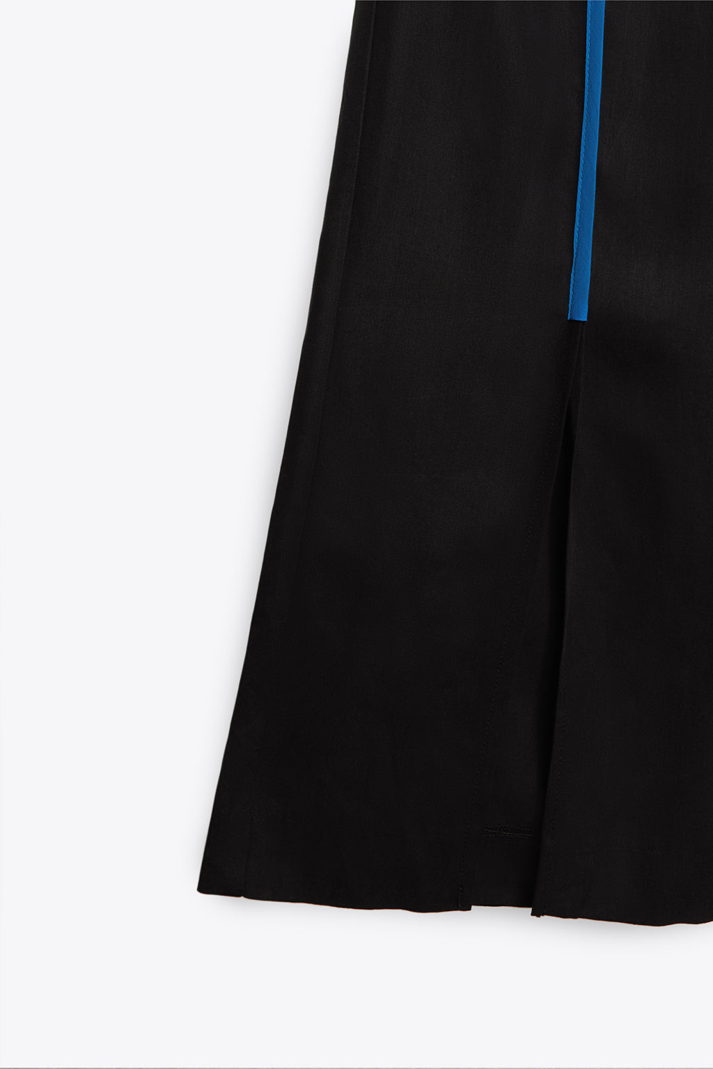 Blue stripe pantalones lyocell 100%