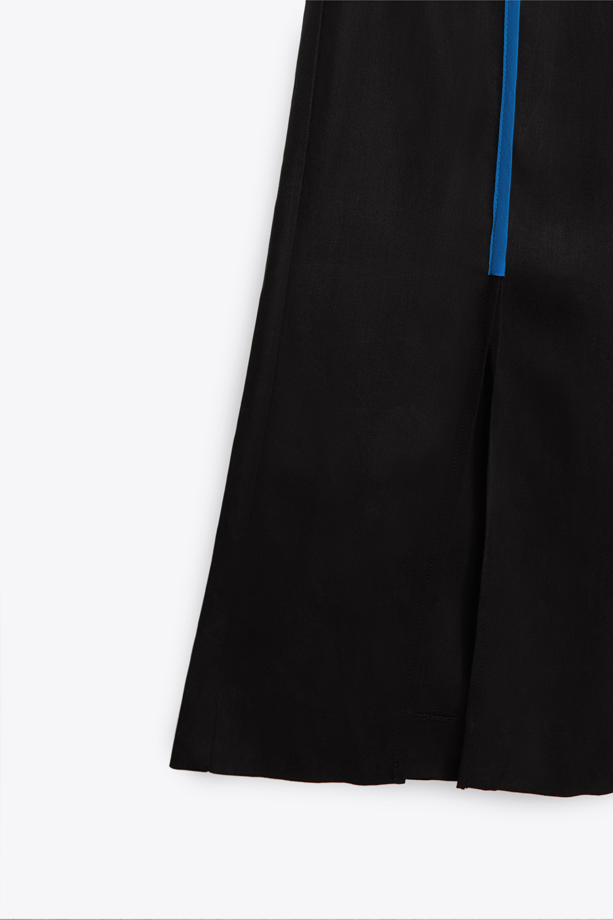 Blue stripe pantalones lyocell 100%