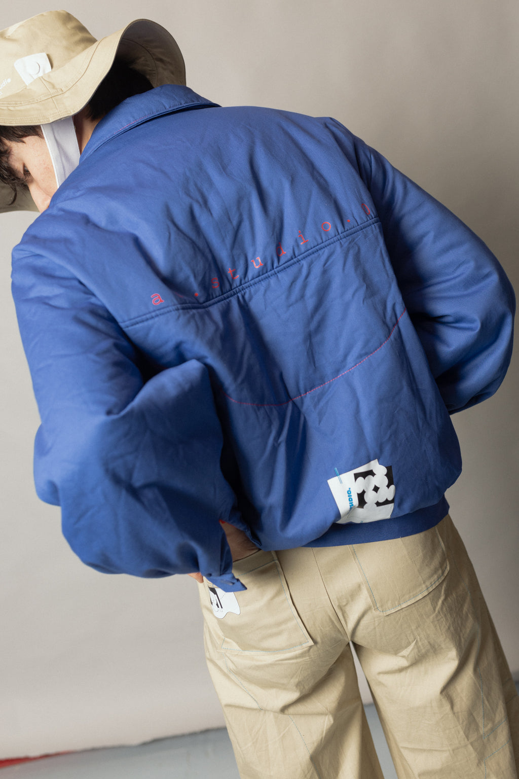 Chaqueta B_lue Bomber