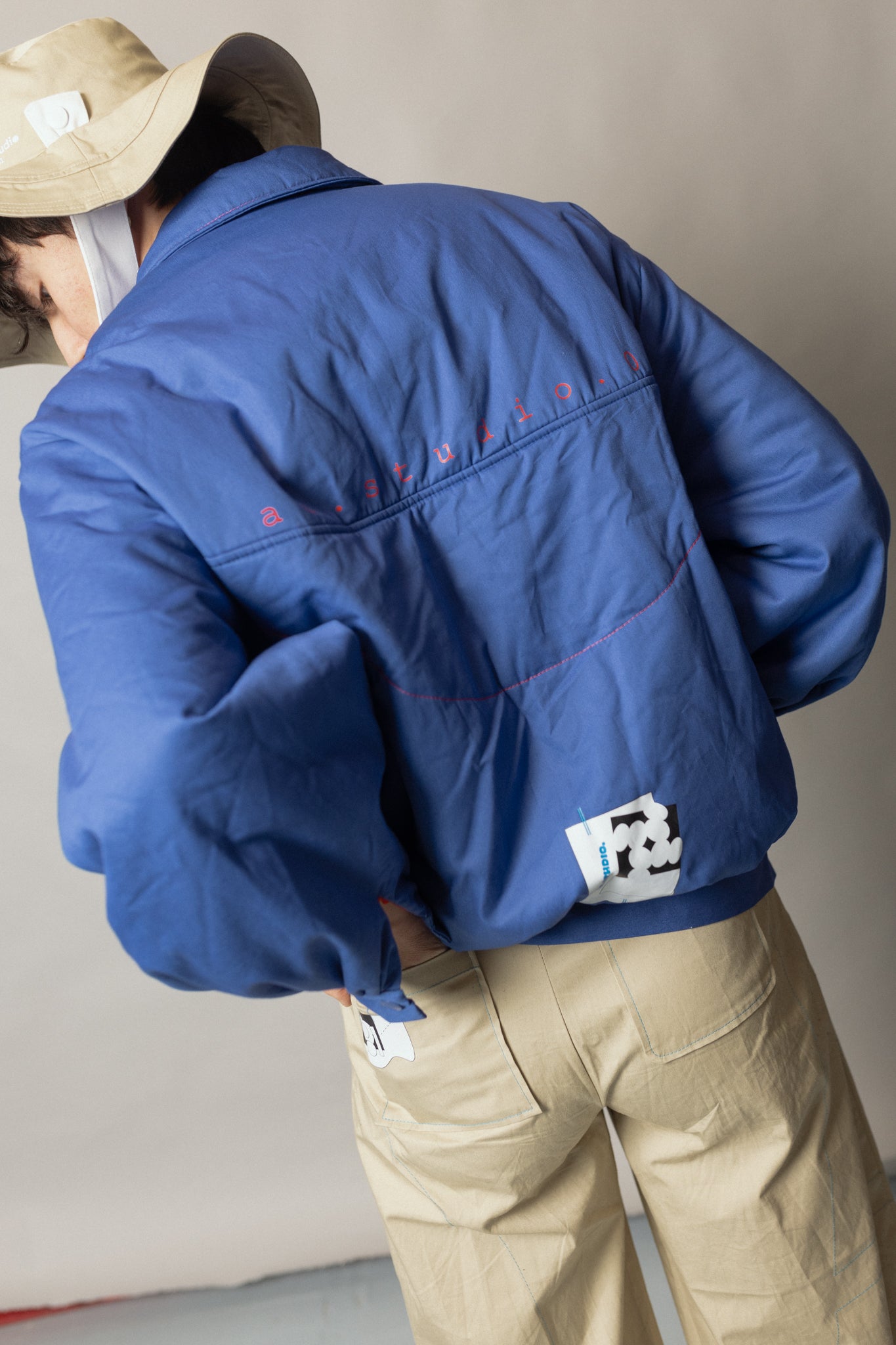 Chaqueta B_lue Bomber