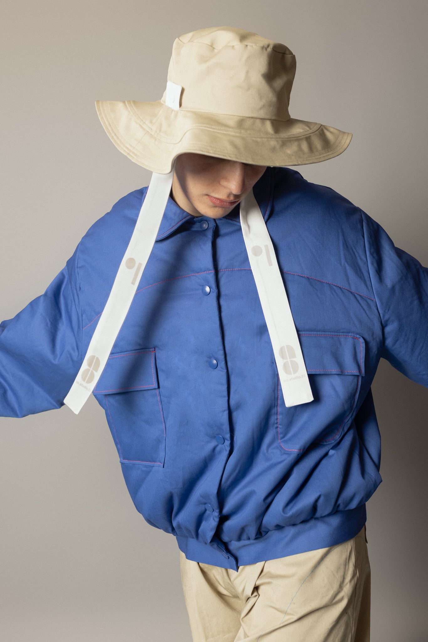 Chaqueta B_lue Bomber